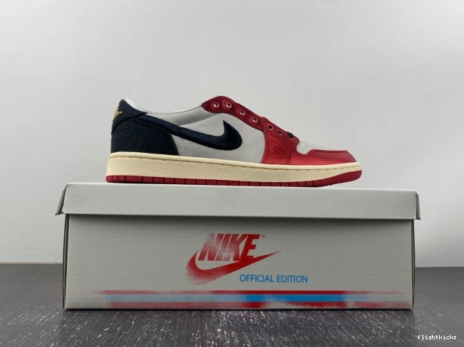 OG x 1 Low Jordan Trophy Room Air Away FN0432-100 0811